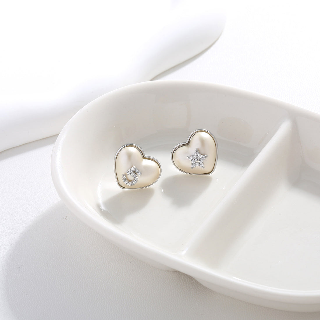 Minimalist Heart Studs