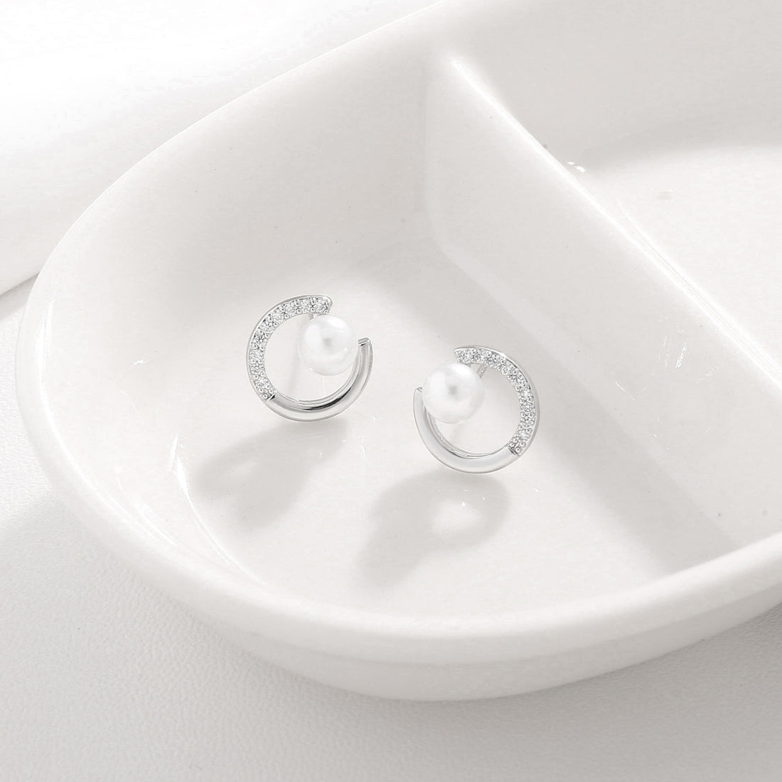 Classic Crystal Dot Studs