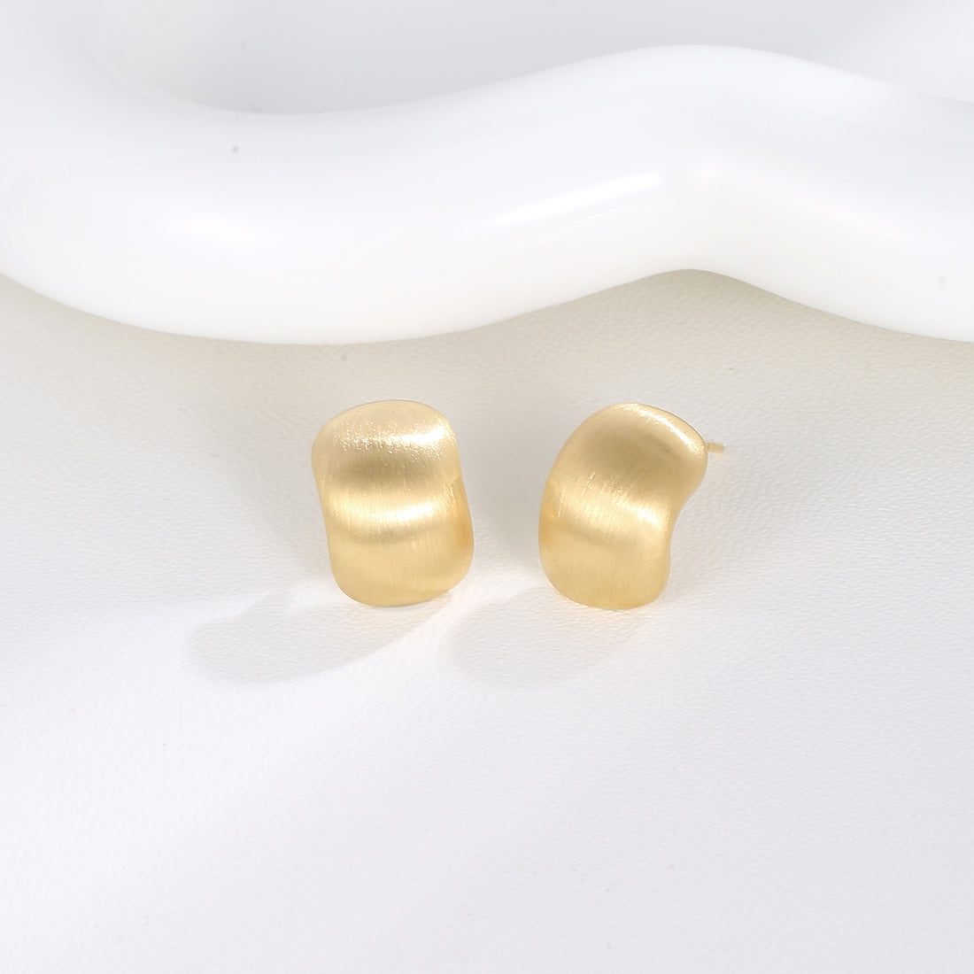 Rounded Gold Drops