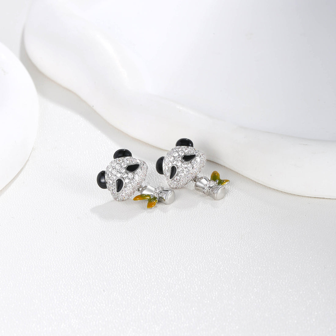 Panda- Charm Studs