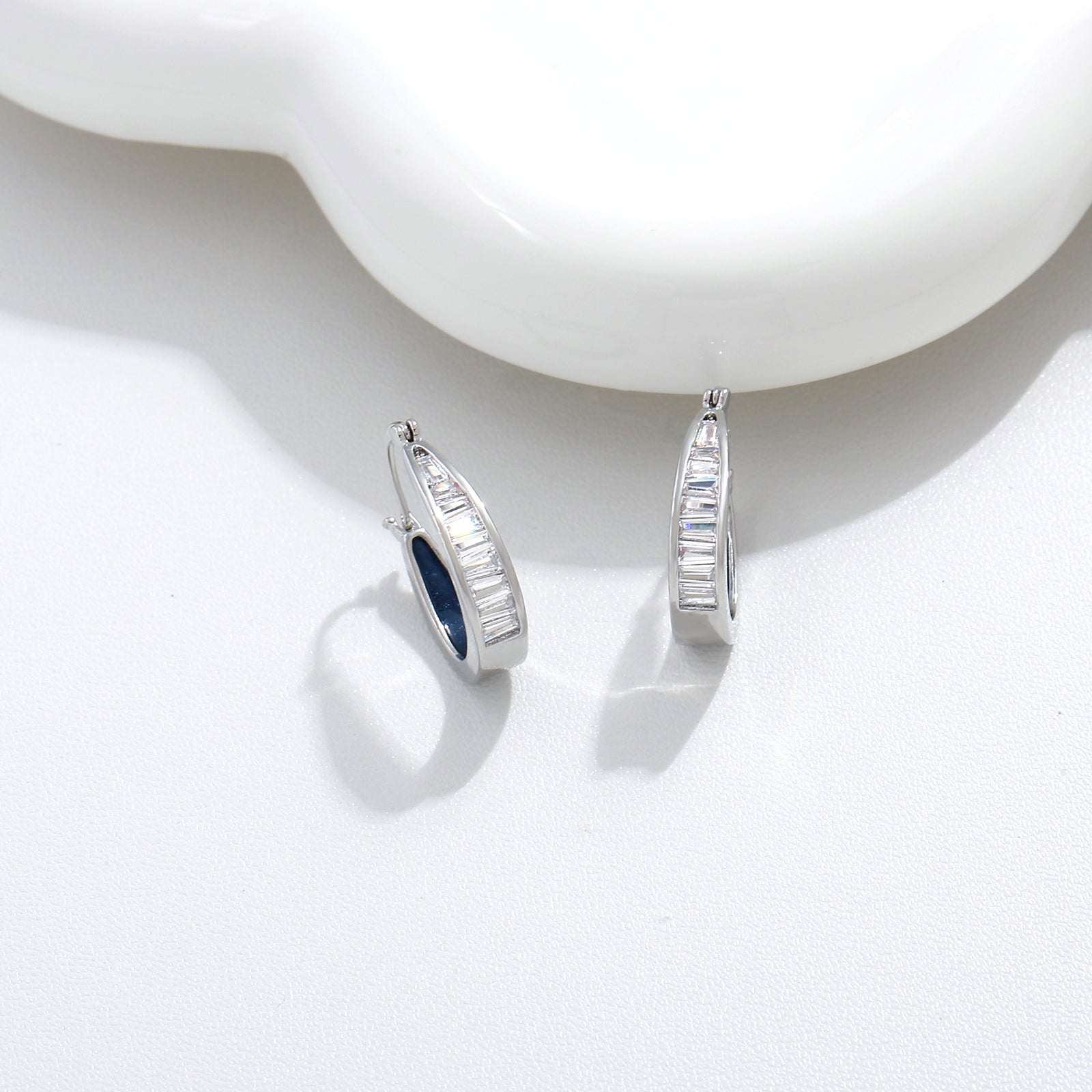 Midnight Edge Hoops
