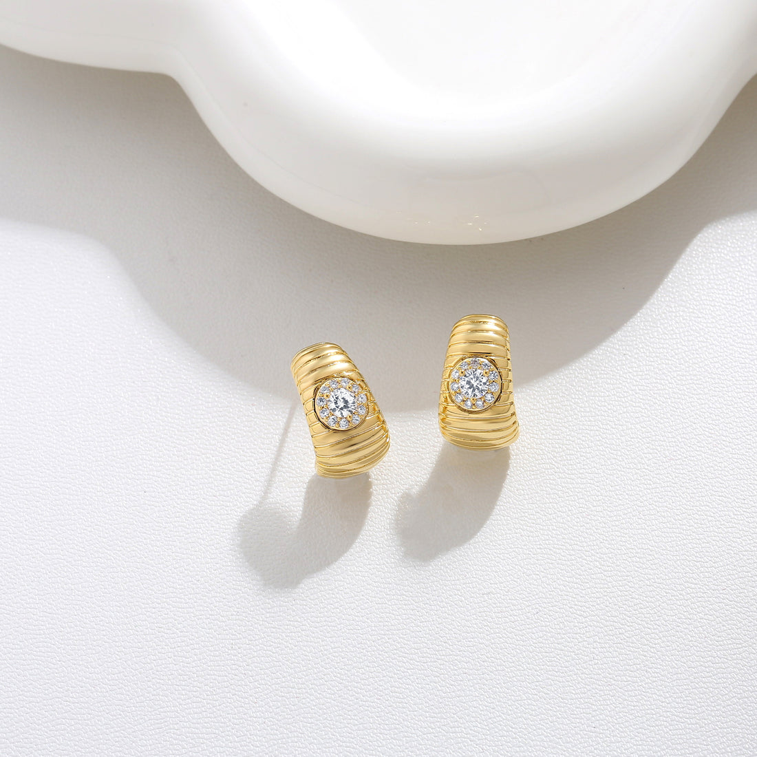 Champagne Dome Hoops