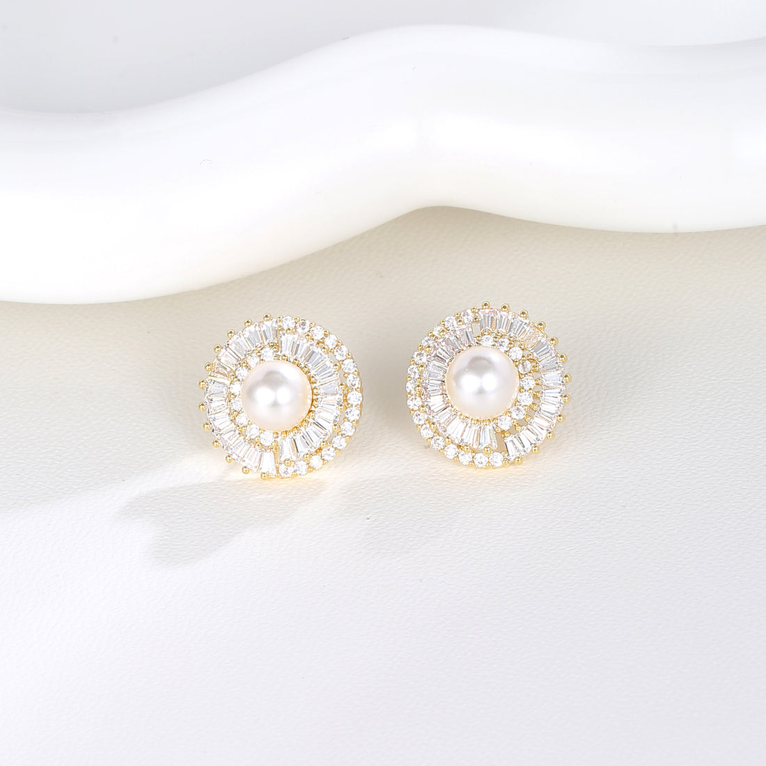 Gold Radiance Studs