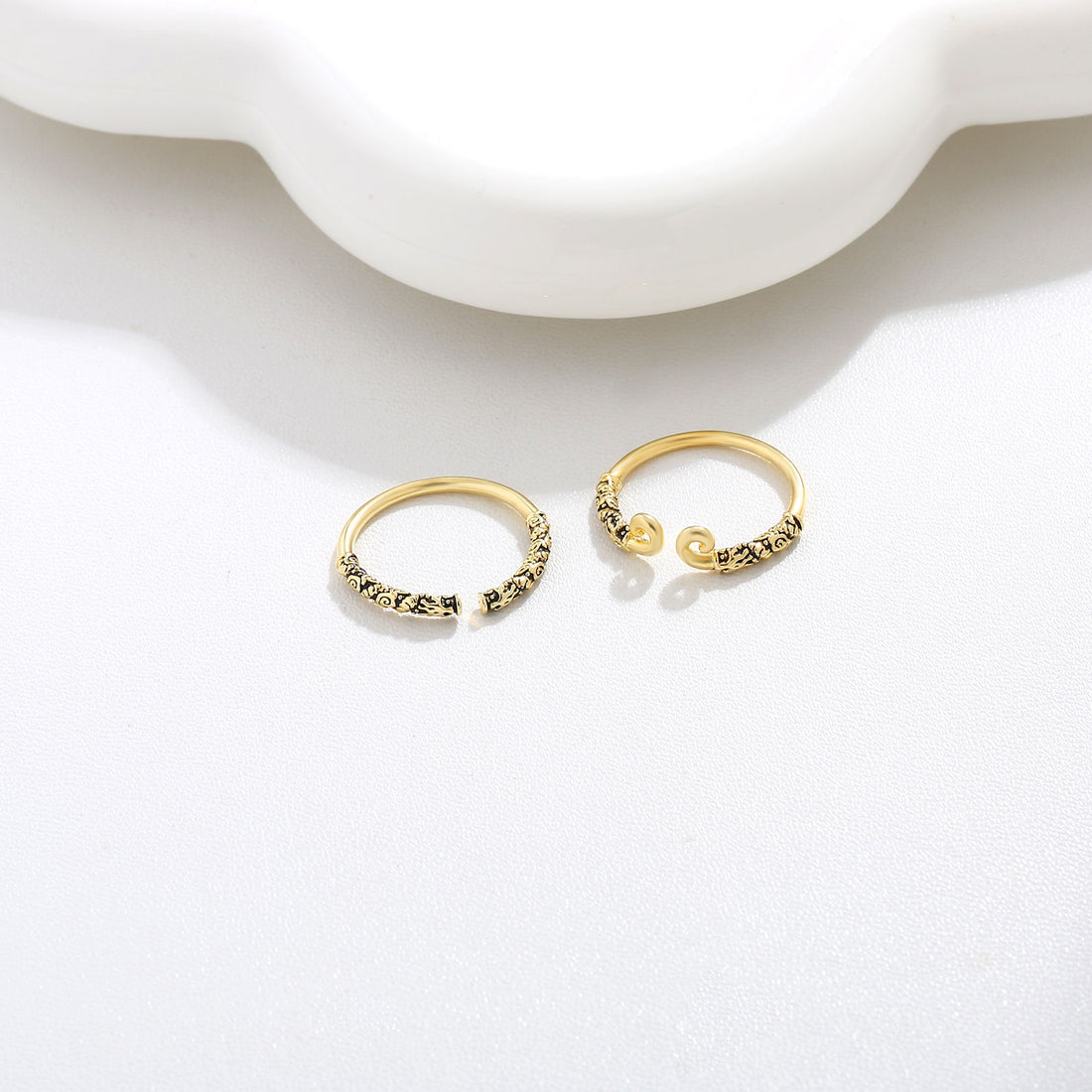 Crystal Gold Band   17mm