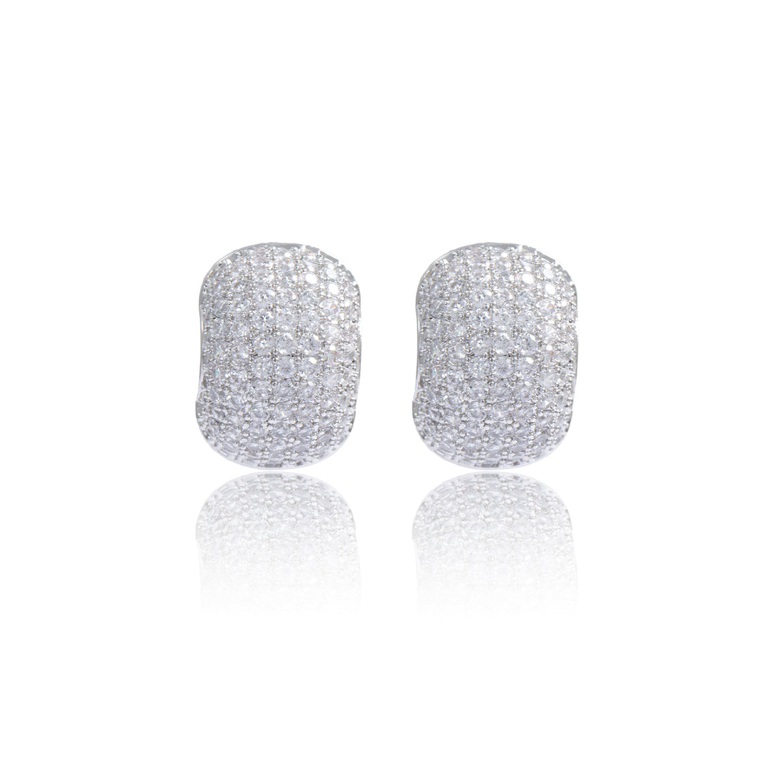 Matte Ice Button Studs