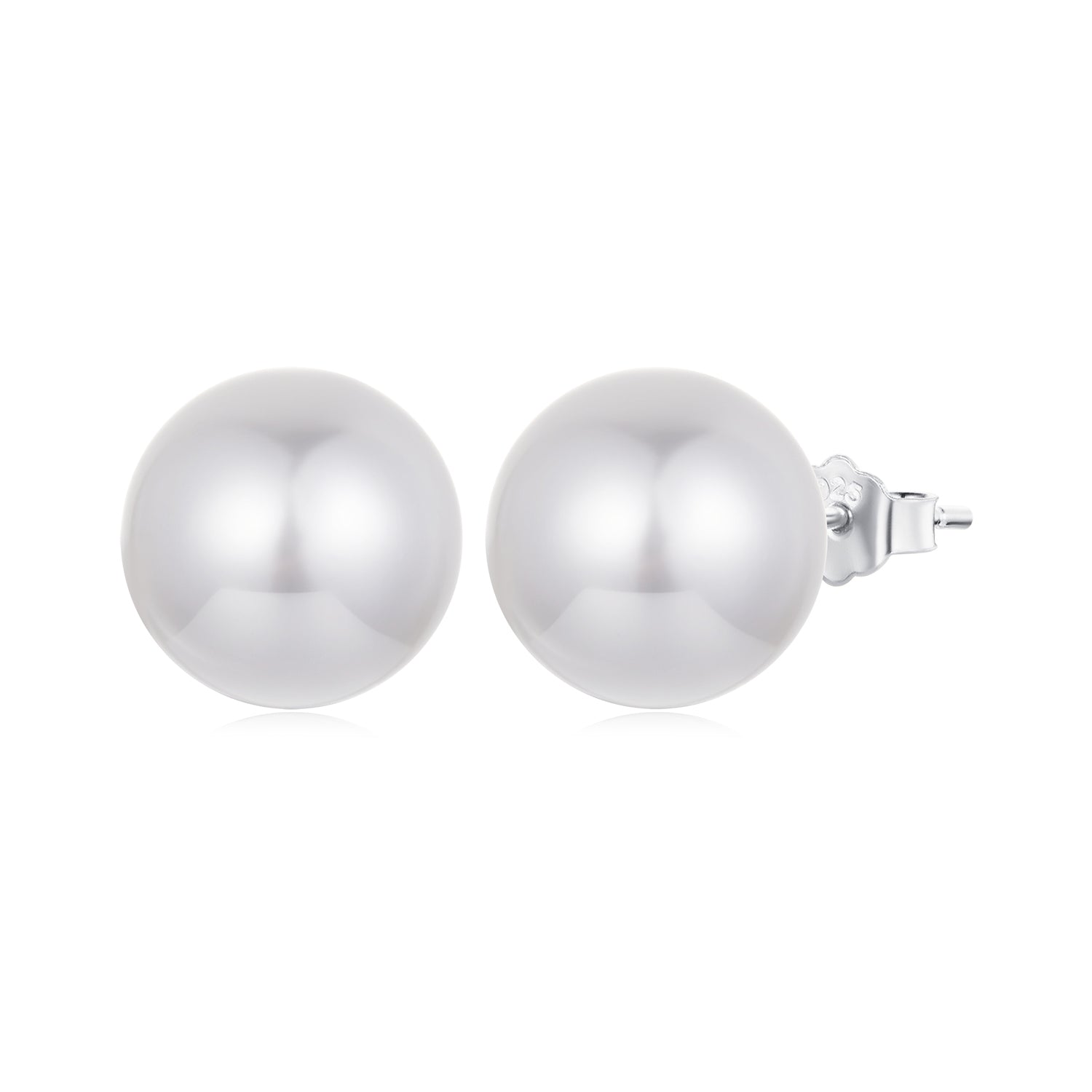 Classic Pearl Stud Earrings