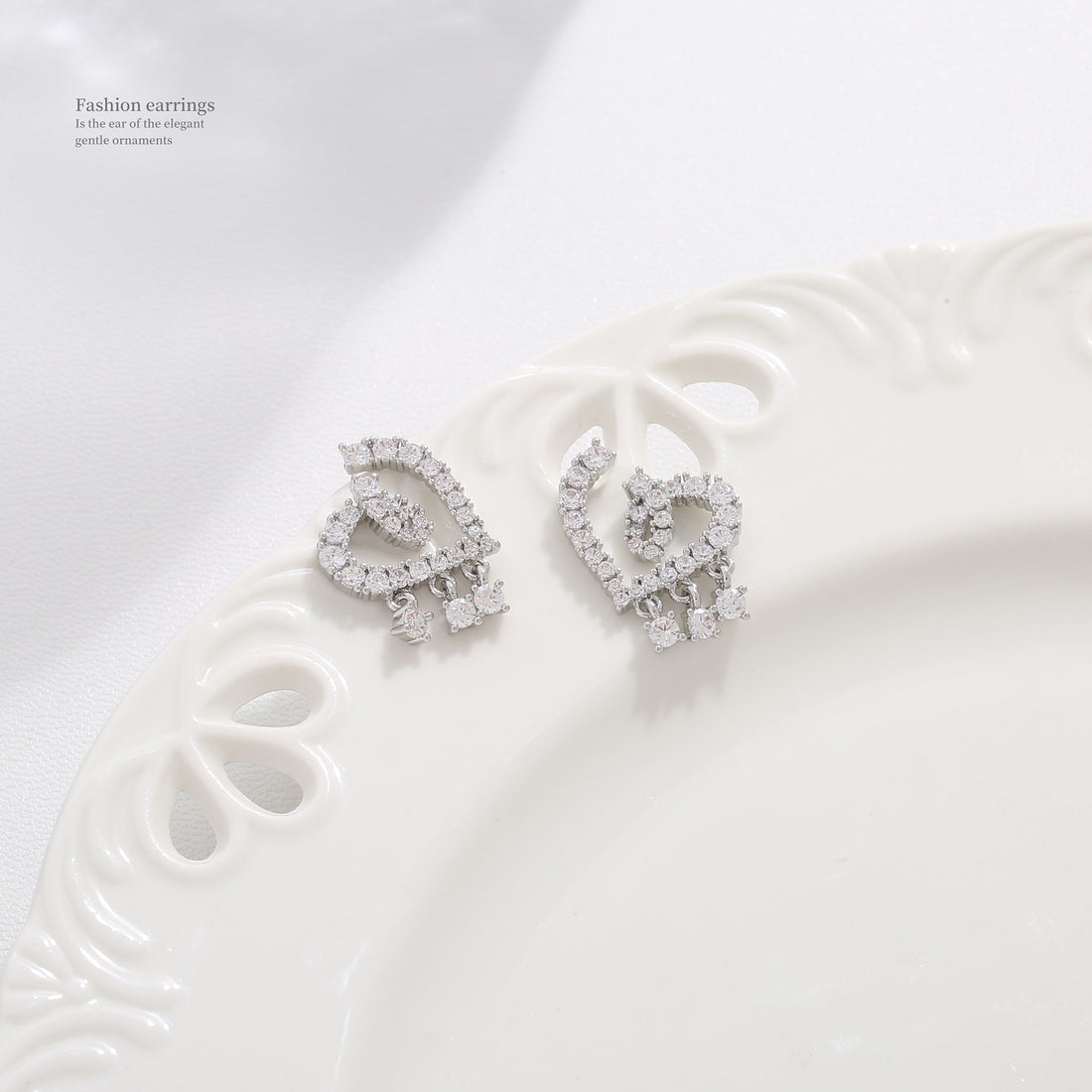 Gem Curl Studs