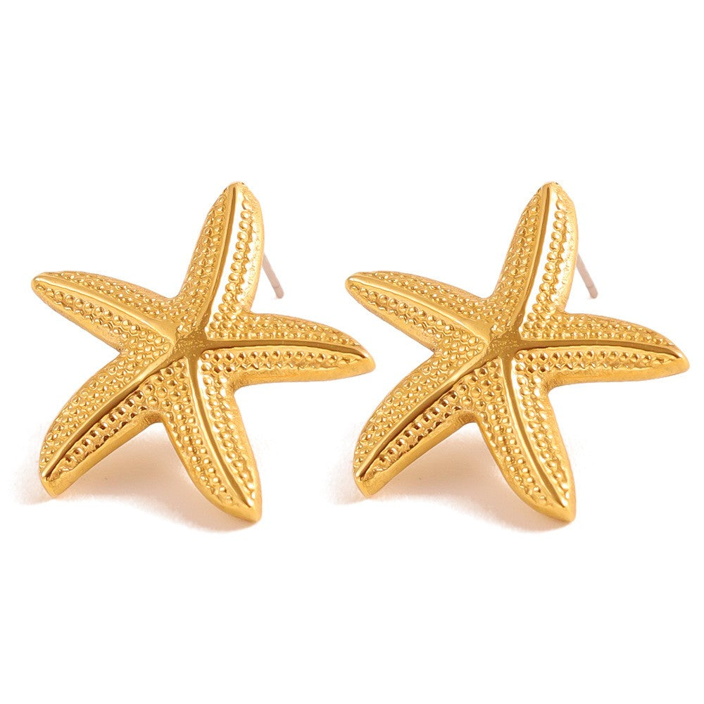 Starfish Stud Earrings