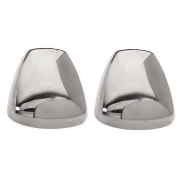 Silver Dome Chunky Stud Earrings