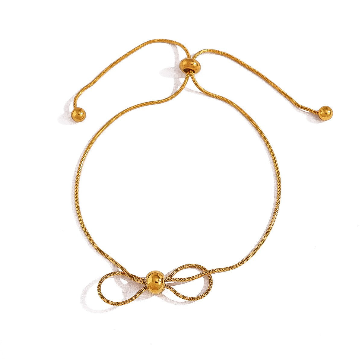 Minimalist Gold Pull Bracelet