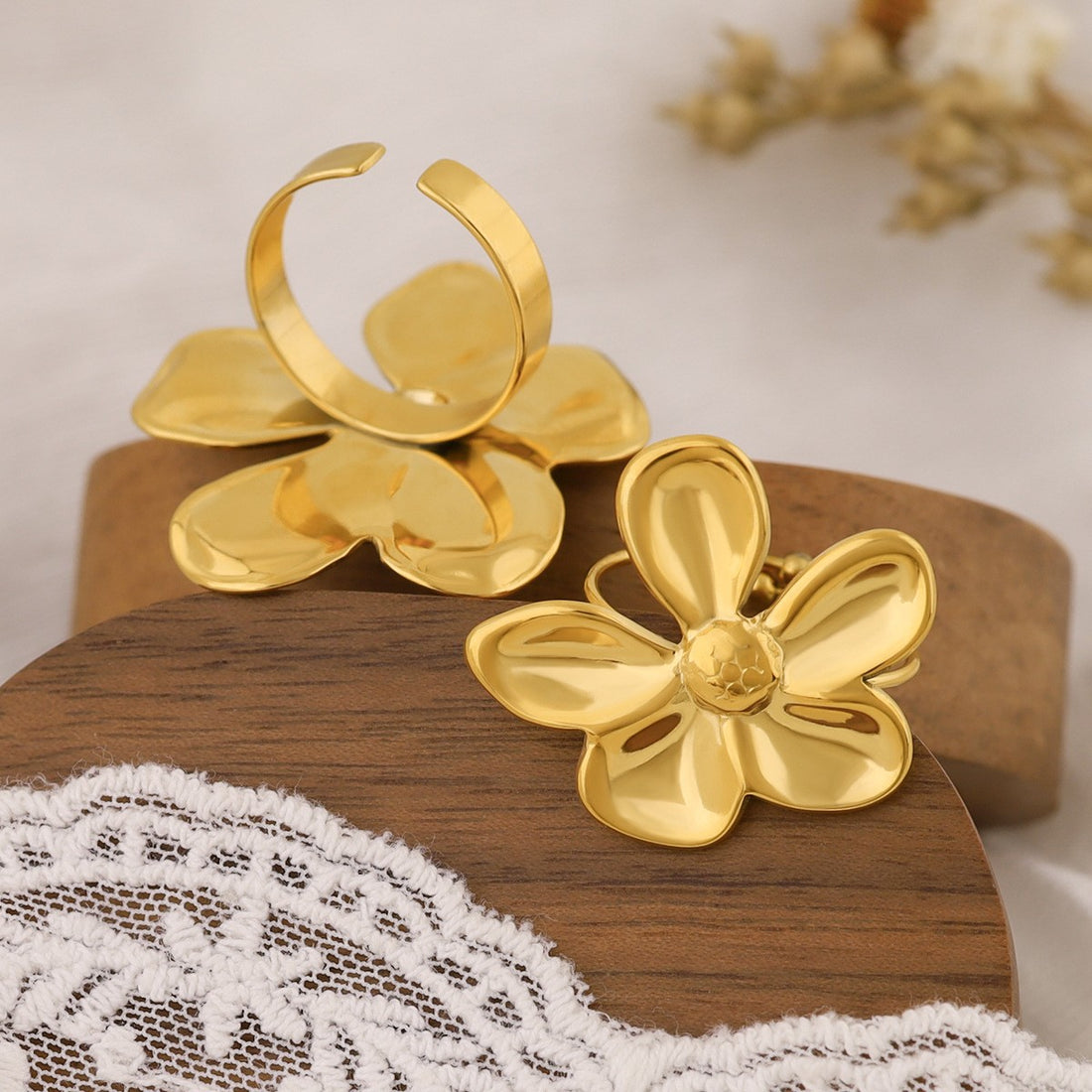 Petal Bloom Ring-18.6mm