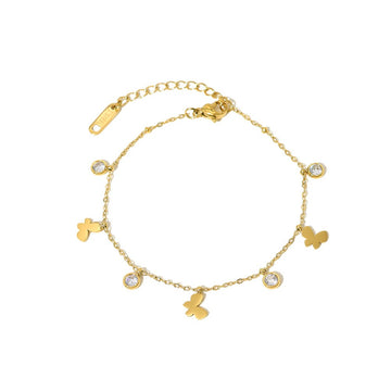Mini Charms Gold Bracelet