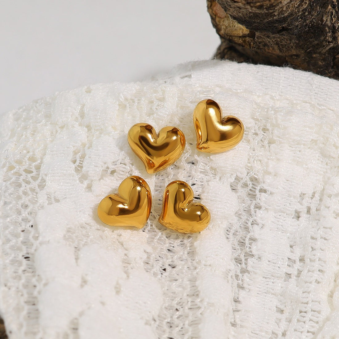 Mini Gold Ball Studs