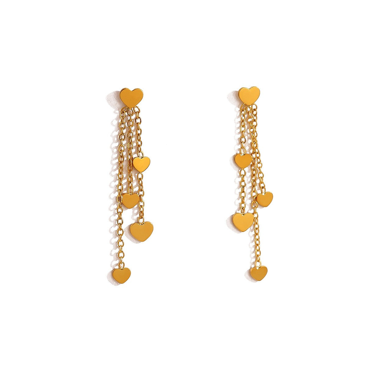 Crystal Bar Drop Earrings
