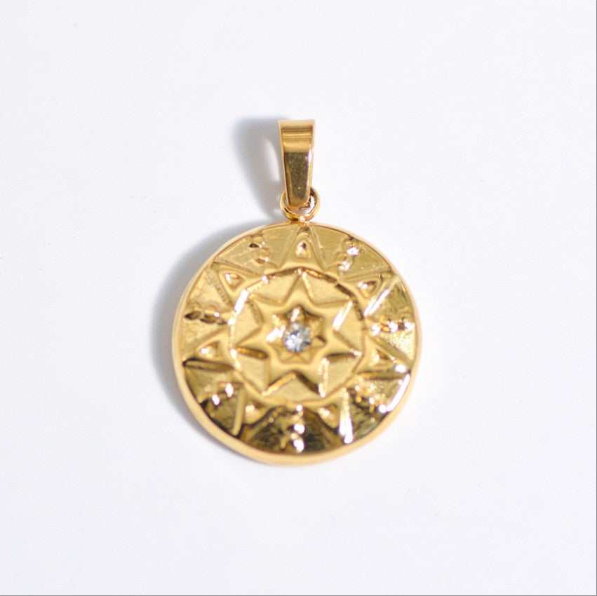 Starburst Disc Pendant