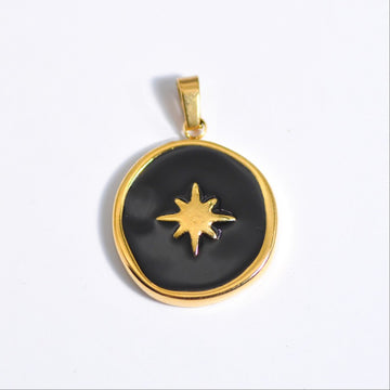 Starry Midnight Medallion