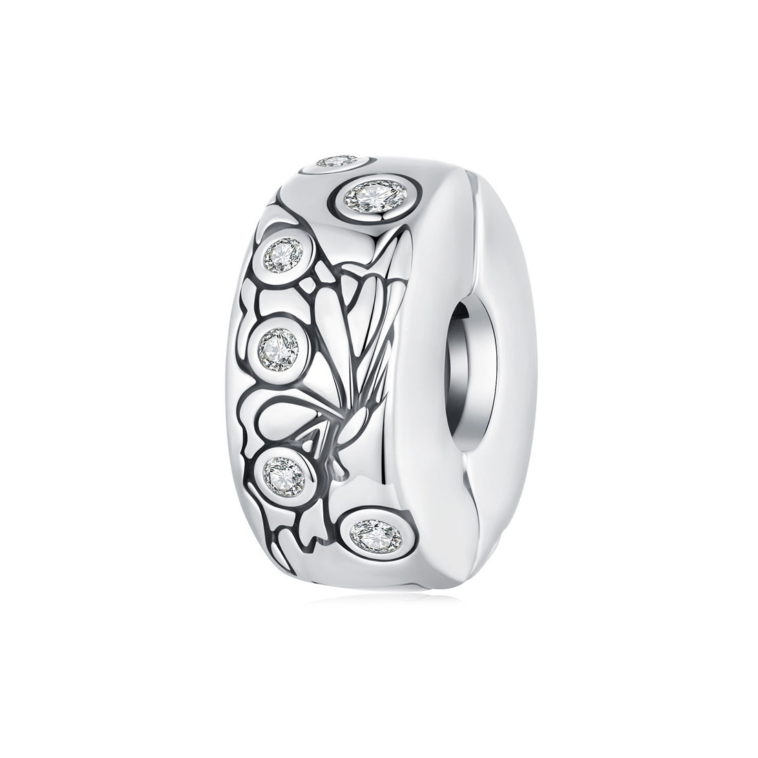 Garden Sterling Silver Clip Charm