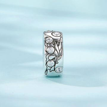 Garden Sterling Silver Clip Charm
