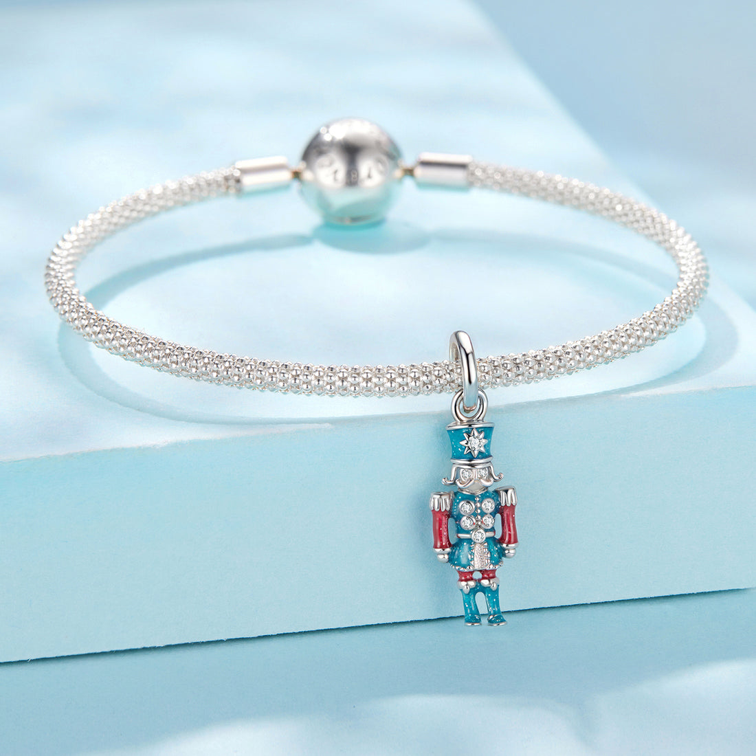 Colourful Nutcracker Dangle Charm