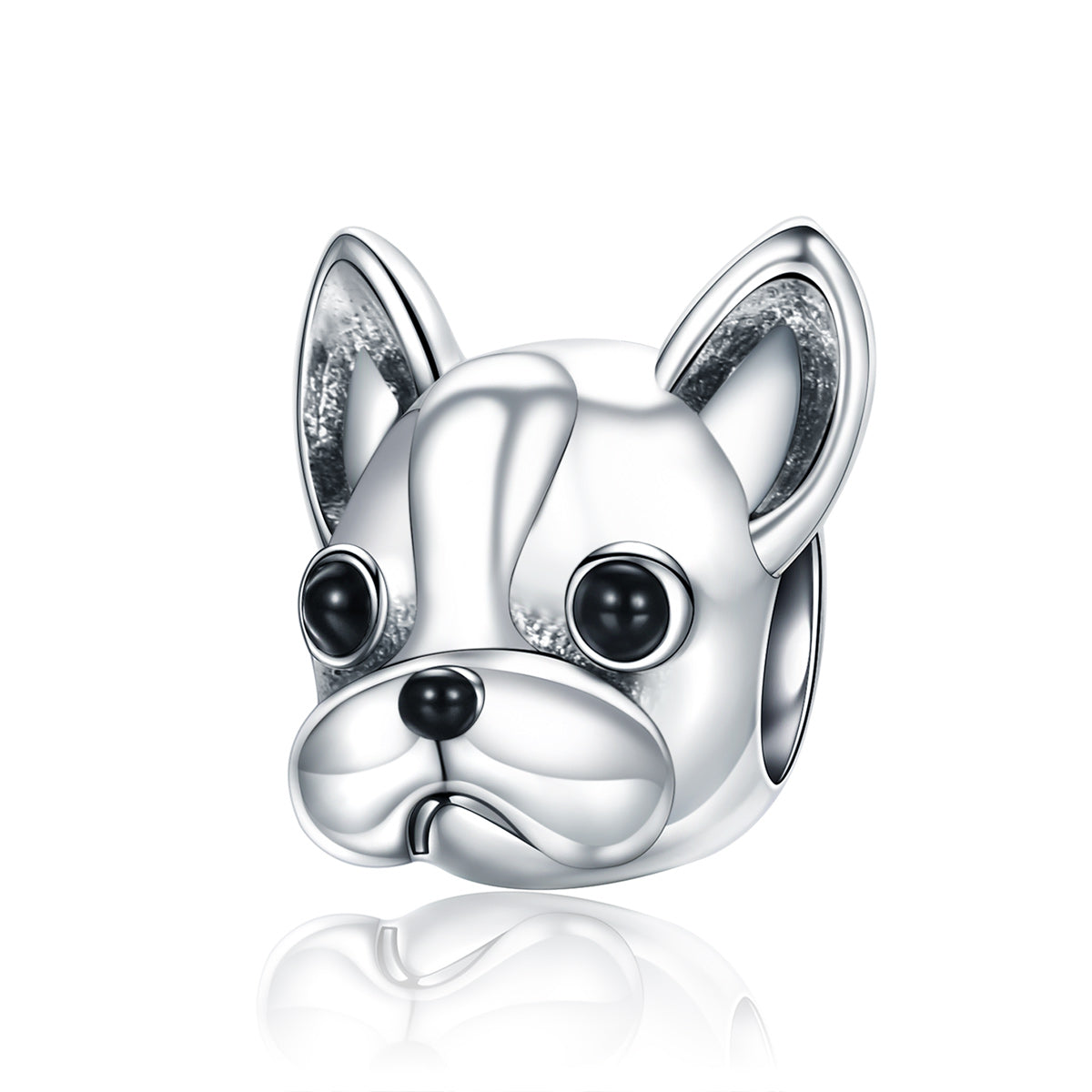 French Bulldog Head Charm