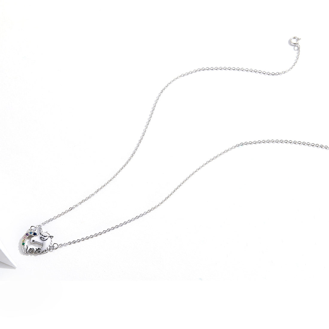 Unicorn Heart 'Love' Necklace