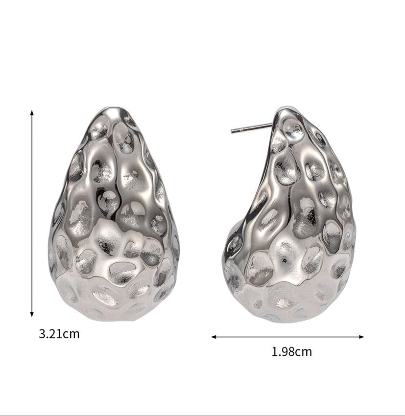 Molten Silver Drops