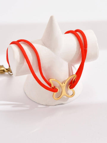 Red Cord Angel Bracelet