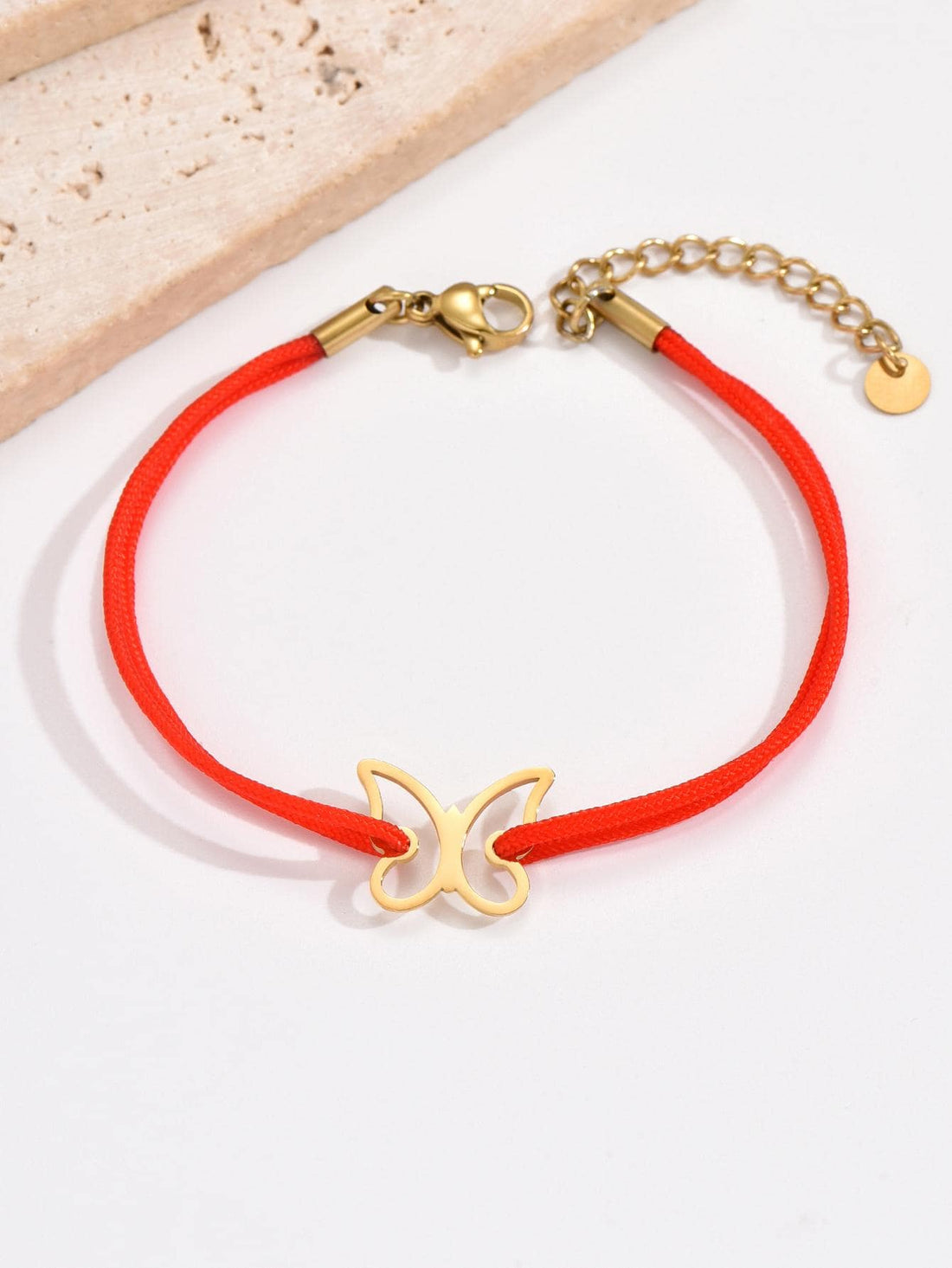 Red Cord Angel Bracelet