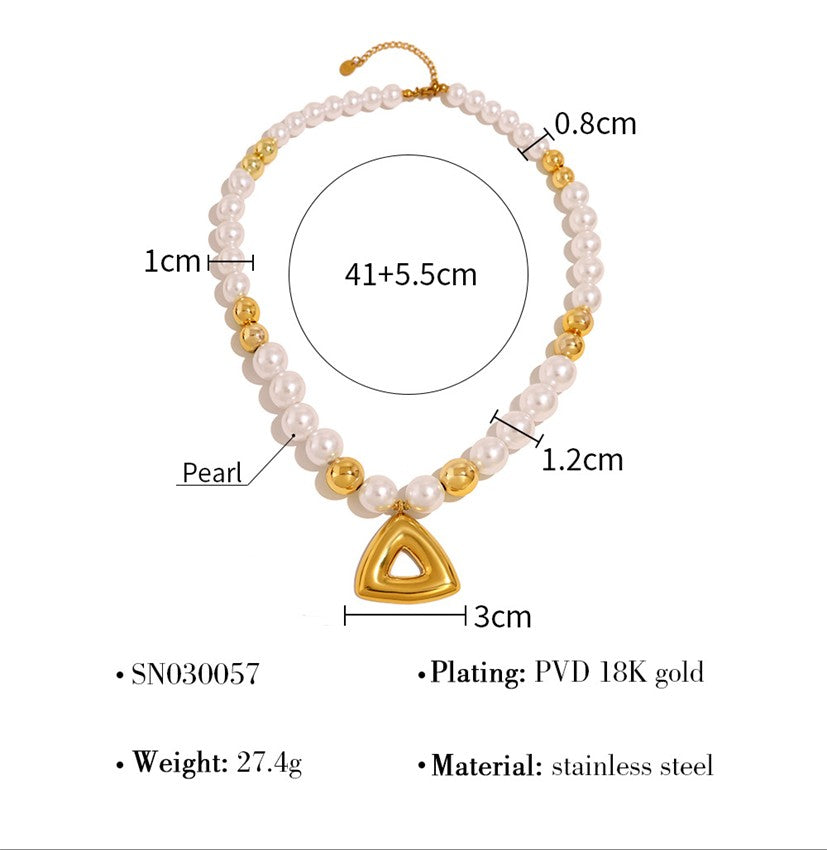 Mini Dome Gold Necklace