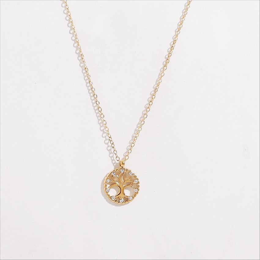 Mandala Floral Charm Necklace