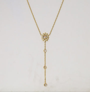Radiant Sun Pendant Necklace
