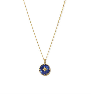 Starry Night Blue Pendant
