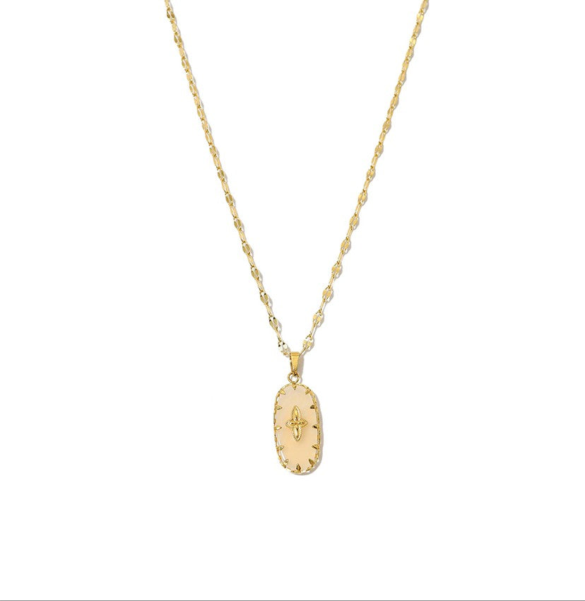 Antique Gold Medallion Necklace