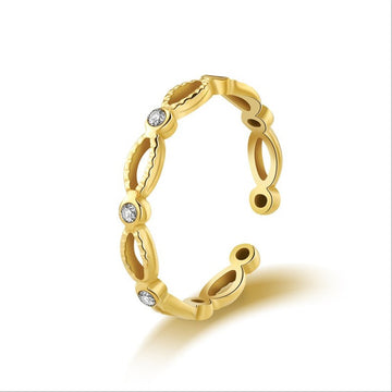 Royal Oval Gold Band-18mm
