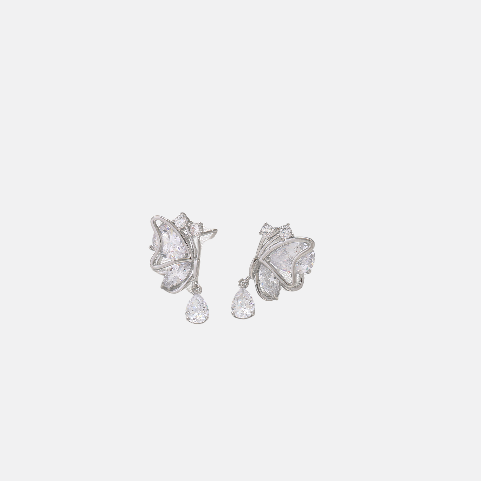 Emerald Wings Studs